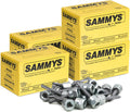 Everflow Sammys 8040957-100 DST 10 3/8 Inch Screw Vertical Threaded Rod Anchor Designed for Steel Structure, Steel with Electro-Zinc, Corrosion Resistance, 1/4-14 x 1 Inch Screw Length - (Pack of 100)