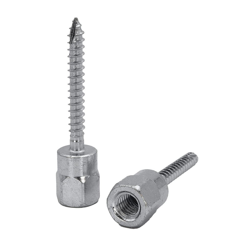 CONFAST 3/8' Threaded Rod Anchor for Wood, Vertical, 1/4' x 2' (Box of 100)