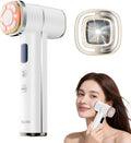 Microcurrent Facial Device with Red Light Therapy for Anti-Wrinkle, Firming, Lifting, Enhanced Absorption, AI-Powered Customized Facial Massager with HD Skin Analysis Camera