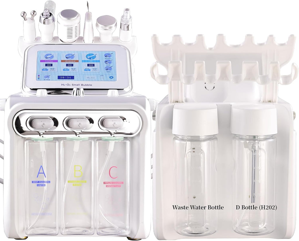 Hydrogen Oxygen Machine Professional Hydrogen Oxygen Facial Machine Household Salon Skin Care Devices for Face Moisturizing