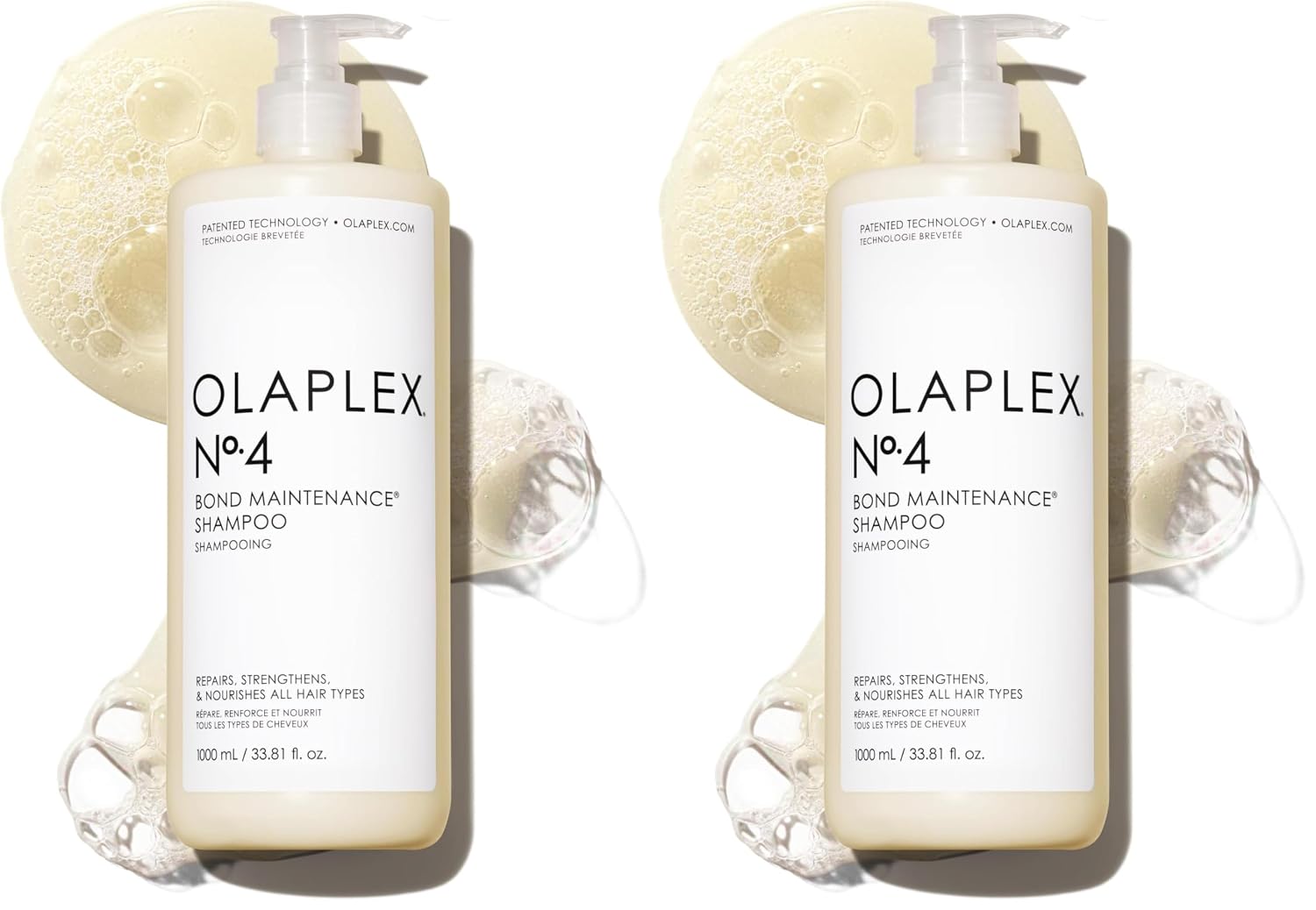 Olaplex N°.4 Bond Maintenance™ Hair Strengthening Shampoo: Repairs Damage & Defend Against Future Breakage | Replenishes Hydration | For Coily, Curly, Straight, and Wavy