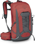Osprey Tempest 11L Women's Lightweight Hiking Backpack - Small Daypack for Travel & Camping, Red Pampas/Coal Grey