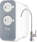 iSpring RO800G Tankless Reverse Osmosis System, 800 GPD Under Sink Water Filter with 2.5:1 Pure to Drain Ratio, TDS & PFAS Reduction, Space Saving Design, Includes Brushed Nickel Faucet
