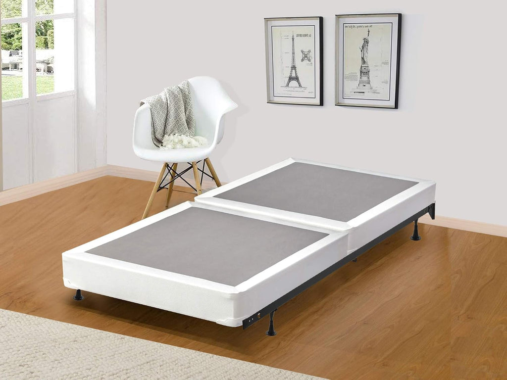 Split Low Profile Wood Traditional Box Spring/Foundation For Mattress Set,