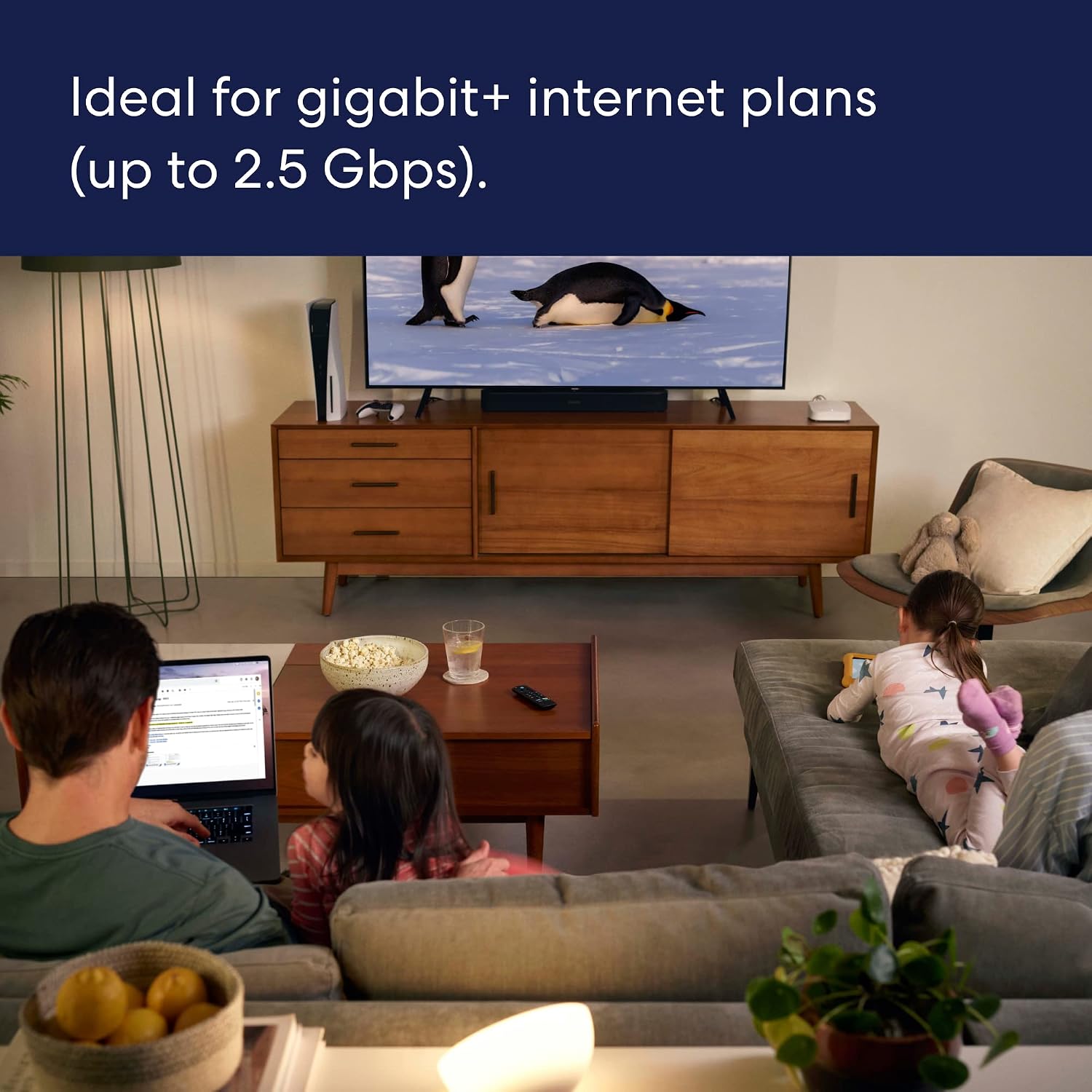 Like-New Amazon eero Pro 6E mesh wifi router - Supports internet plans up to 2.5 Gbps, Coverage up to 2,000 sq. ft., Connect 100+ devices, 1-pack