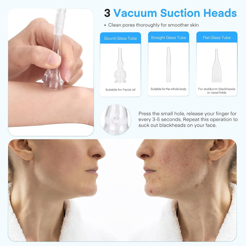Yofuly 3 in 1 Micro-der-mabrasion Machine with Spray Gun