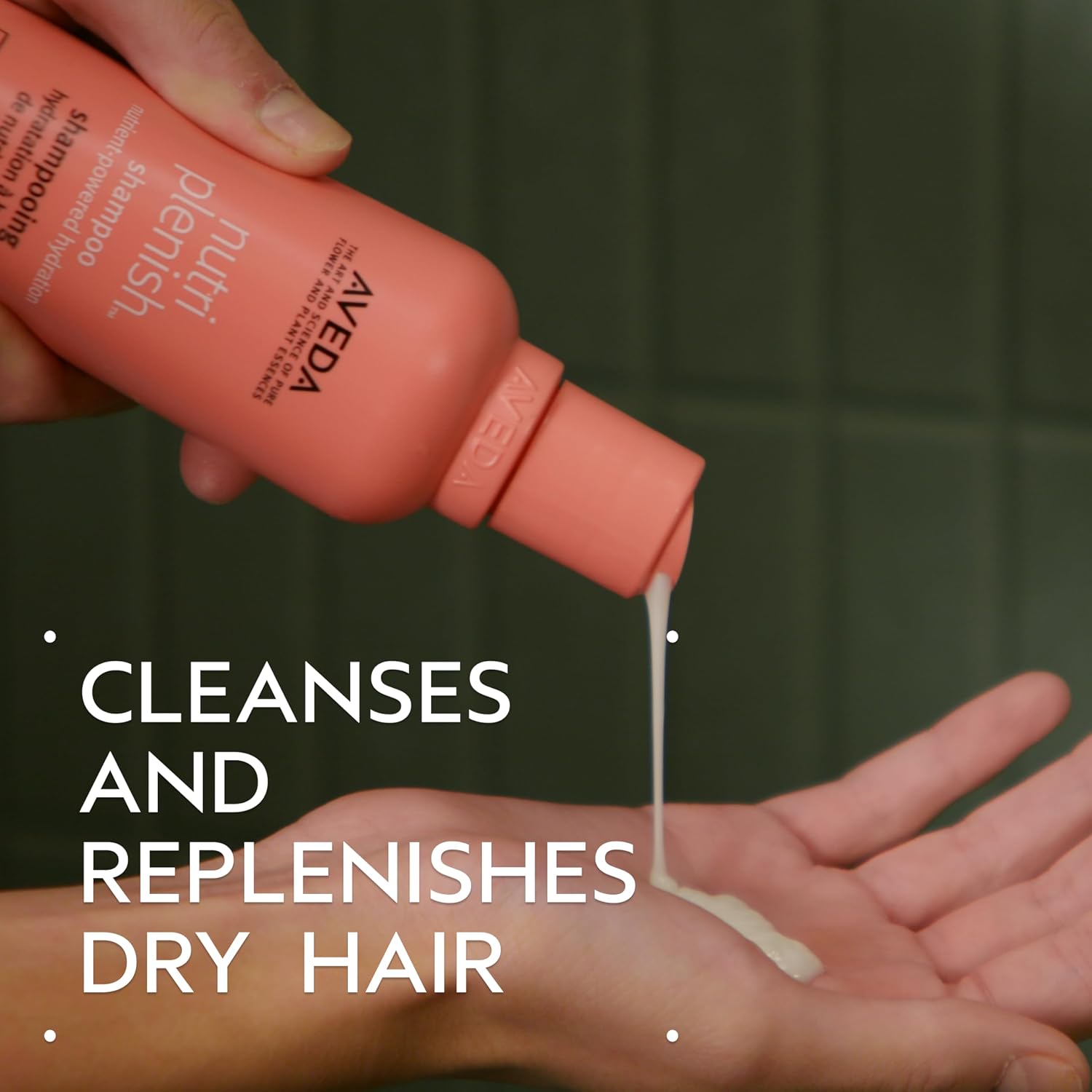 Aveda Nutriplenish Shampoo Light Moisture | Hydrating Shampoo for Fine to Medium Dry Hair | Organic Pomegranate Oil, Coconut Oil, Mango Butter | 93% Naturally Derived*