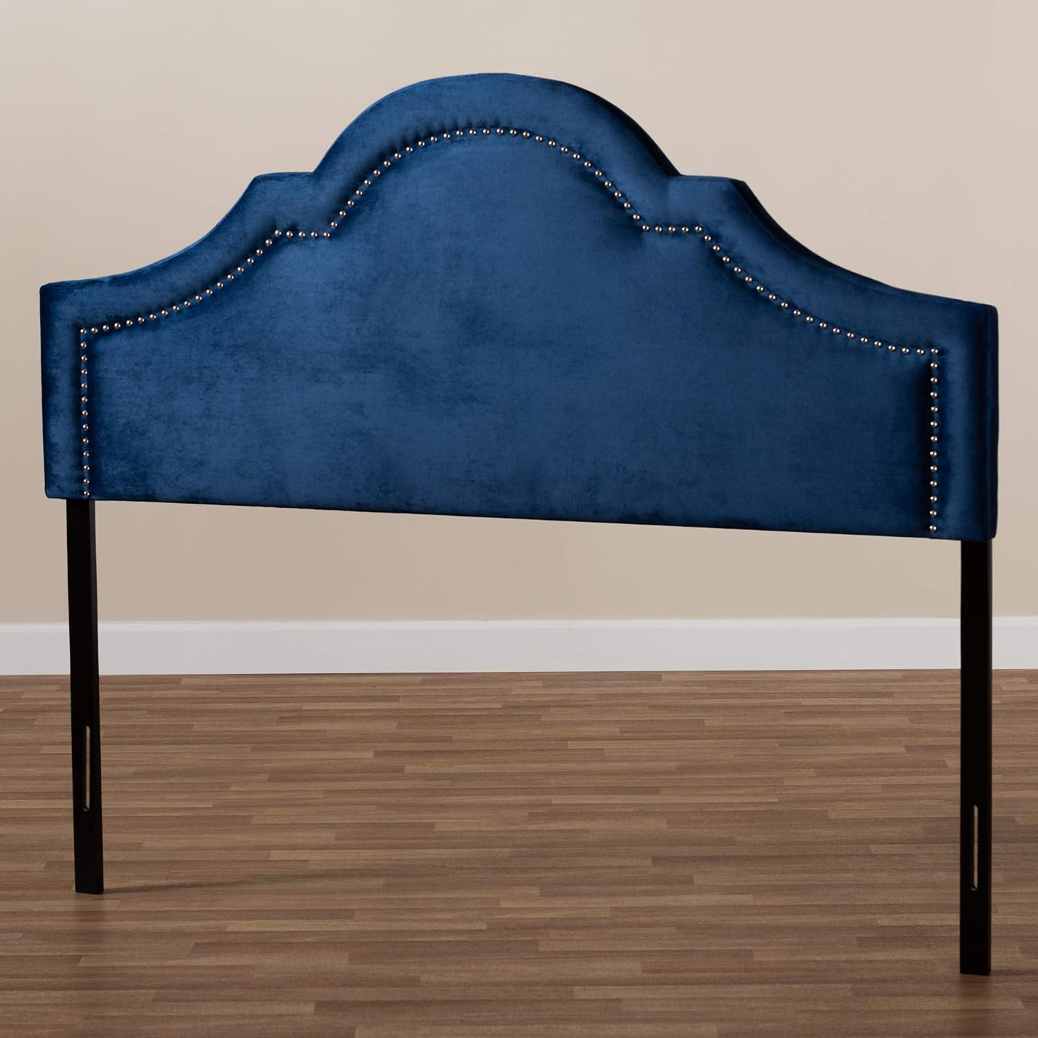 Baxton Studio Headboards, Full, Navy Blue