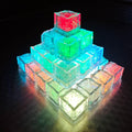 240 Pack Light Up Ice Cubes,Glowing Ice Cubes for Drinks Reusable Mini Led Lights Battery Operated,Multicolor Blinking Fast Flash Glow In the Dark Light Up Ice cubes for Drinks Whiskey Wine Party