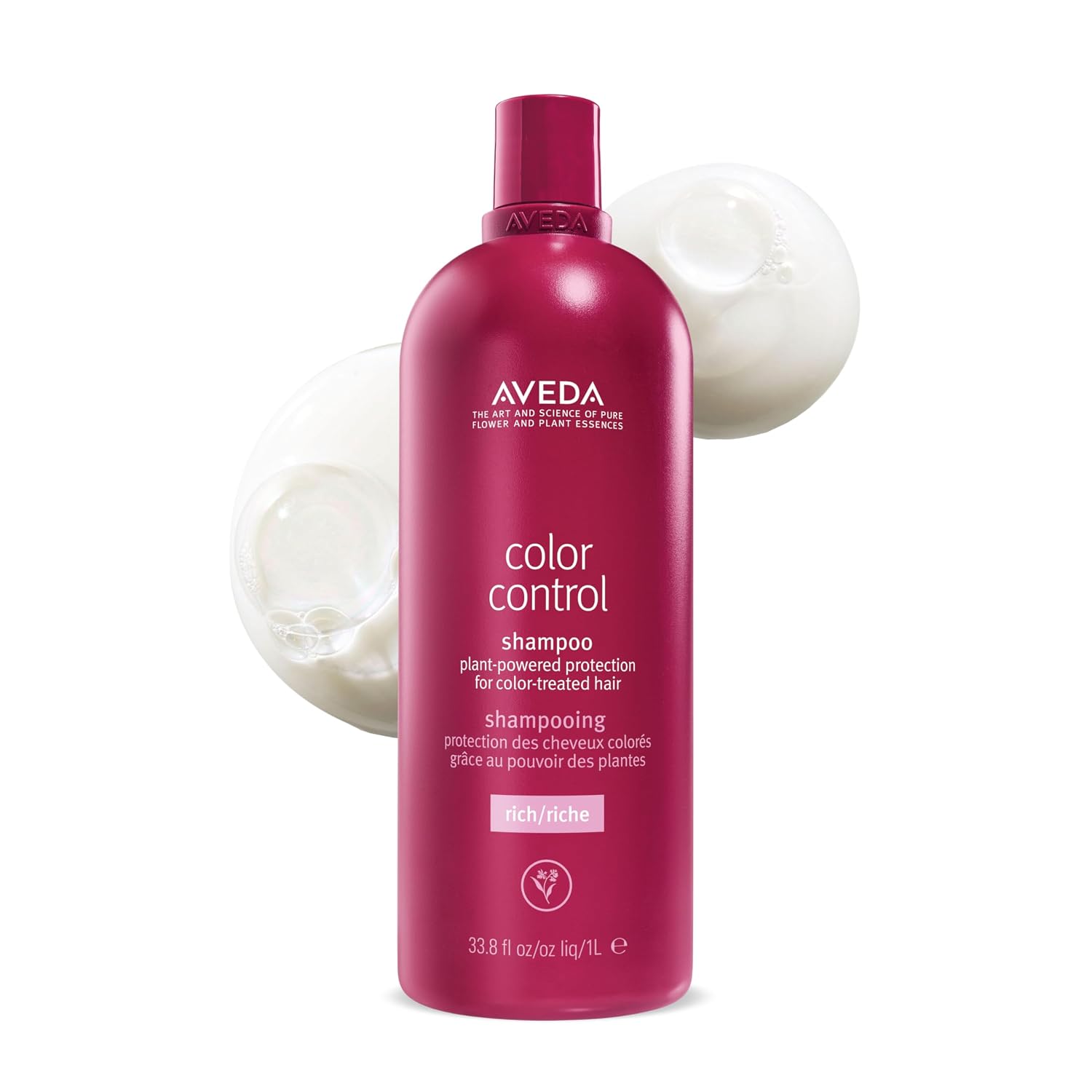 Aveda Color Control Rich Shampoo | Fights Fade, Adds Shine | For Medium to Thick Color-Treated Hair Types | Silicone Free | 98% Naturally Derived*