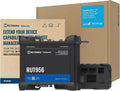 Teltonika RUT956 Industrial Cellular WiFi Router - 4G LTE (CAT 4), 3G, 2G Connectivity - Multiple Interfaces with GNSS Capabilities - Auto WAN Failover, Dual SIM Internet Router (TELRUT956A00A00)