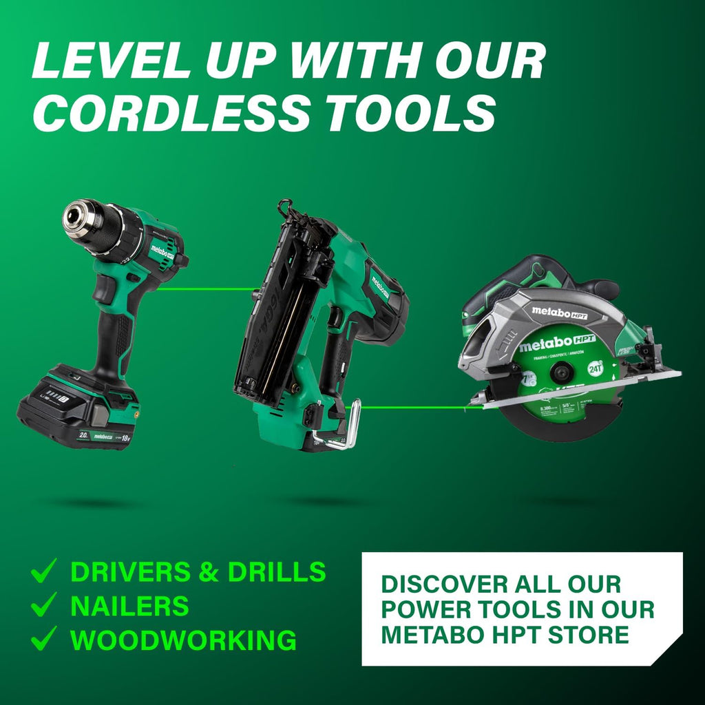 Metabo HPT 18V Cordless Trim Router, Variable Speed 10,000-30,000 RPM, Lightweight Router Design, 1/4-Inch and 3/8-Inch Collets, LED Work Light, Soft Start & Quick Brake, Tool Body Only, M1808DAQ4