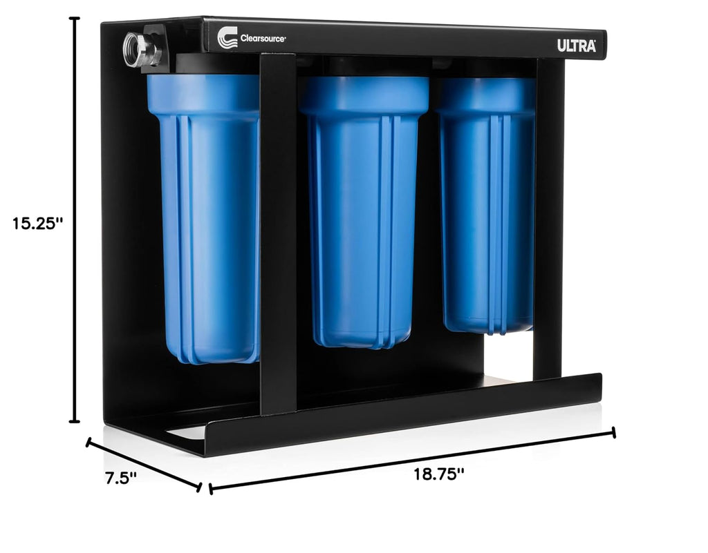 Clearsource Ultra RV Water Filter System with VirusGuard - Ultra Protection Against Viruses, Bacteria & Cysts