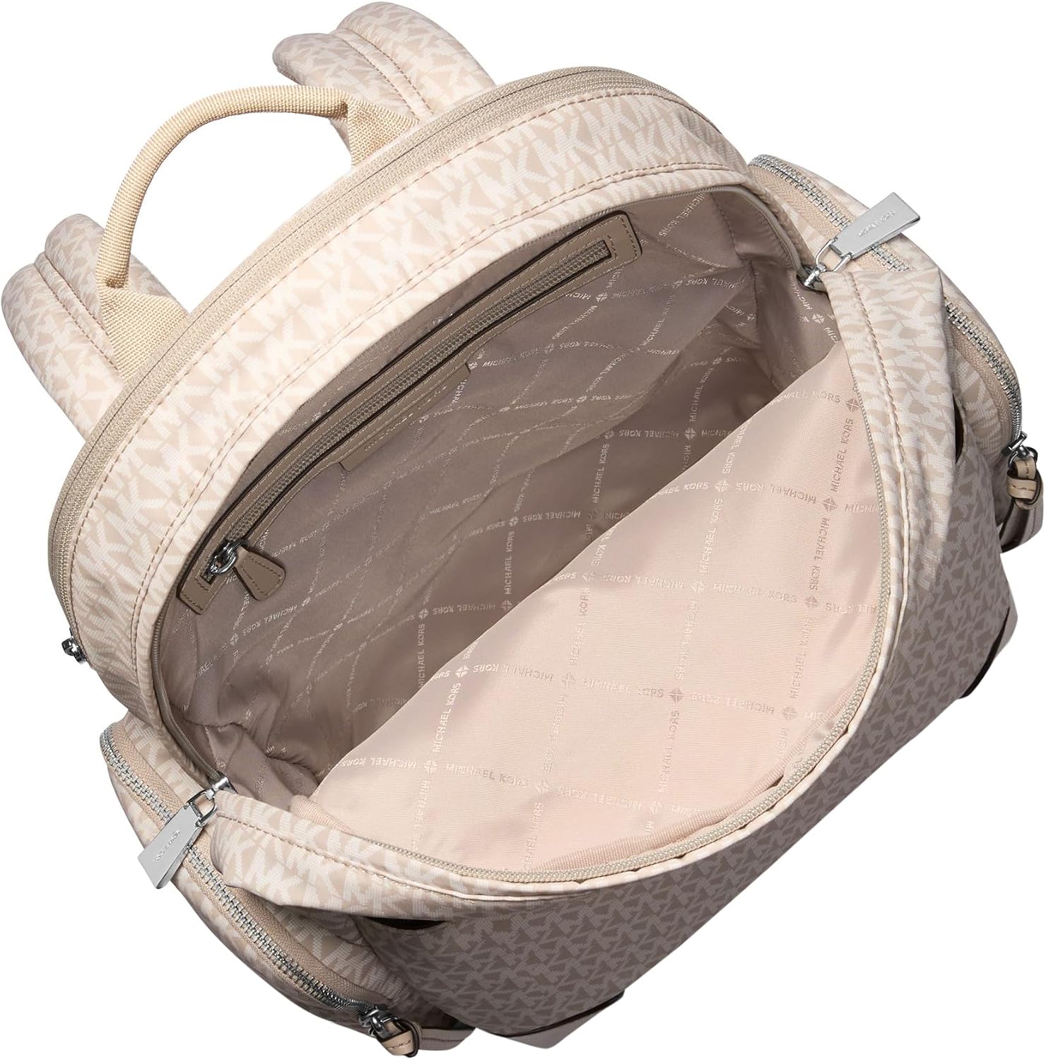Michael Kors Prescott Large Backpack, Light Sand, One Size