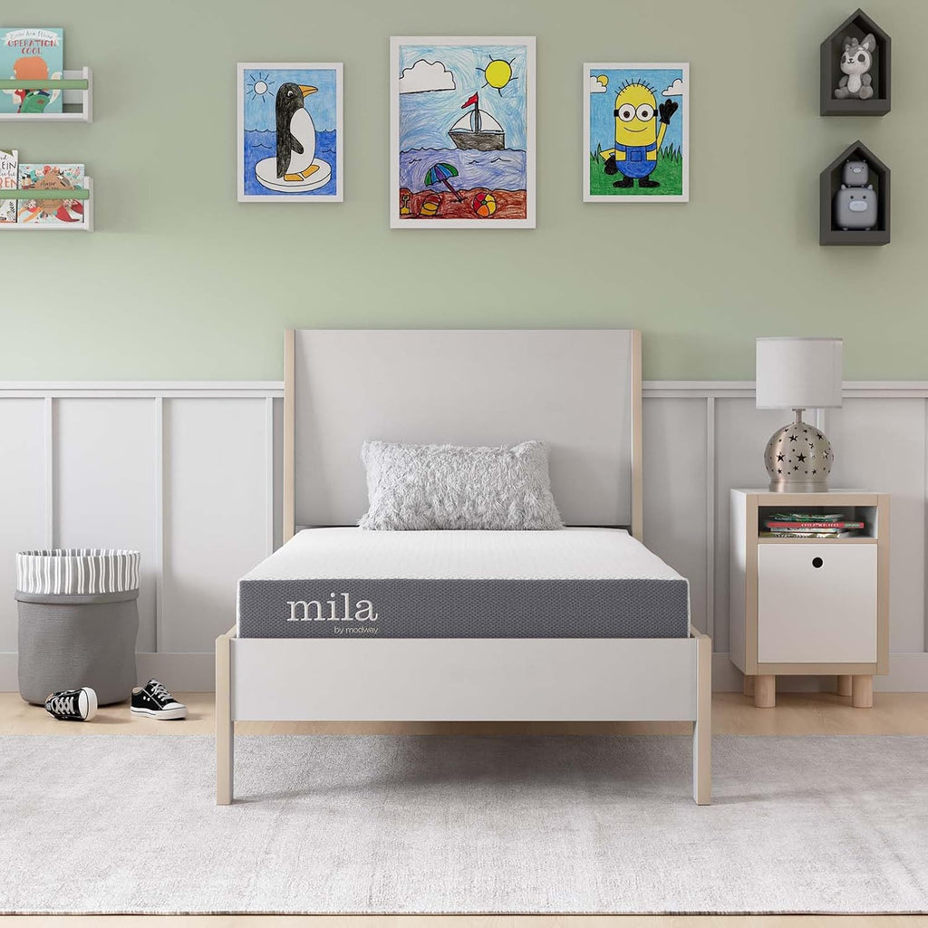 Modway Mila Firm 6' Fiberglass Free Memory Foam Twin Mattress