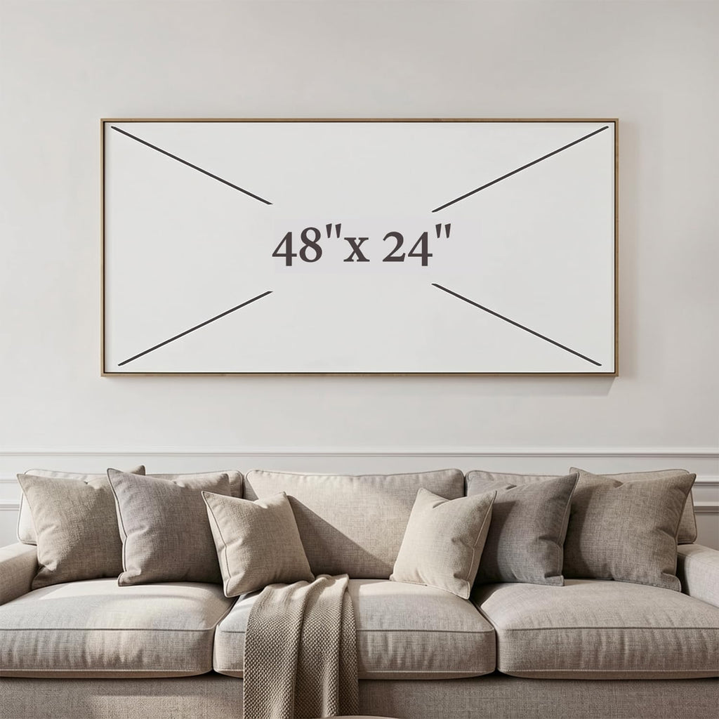 Abstract Wall Art For Living Room Large Size Framed Navy Blue Canvas Wall Art Abstract Wall Decor Abstract Art Paintings Fantasy Colorful on White Background Modern Artwork Decor for Bedroom Bathroom
