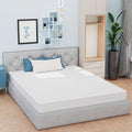 6 Inch Queen Mattress, Gel Memory Foam Queen Size Mattress, Pressure Relieving, Cooling Gel Foam, Queen Mattress in a Box, Certipur-Us Certified, Bed-in-a-Box, Queen, 80'L x 60'W x 6'Th,White