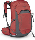 Osprey Tempest 22L Women's Lightweight Hiking Backpack - Small Daypack for Travel & Camping, Red Pampas/Coal Grey