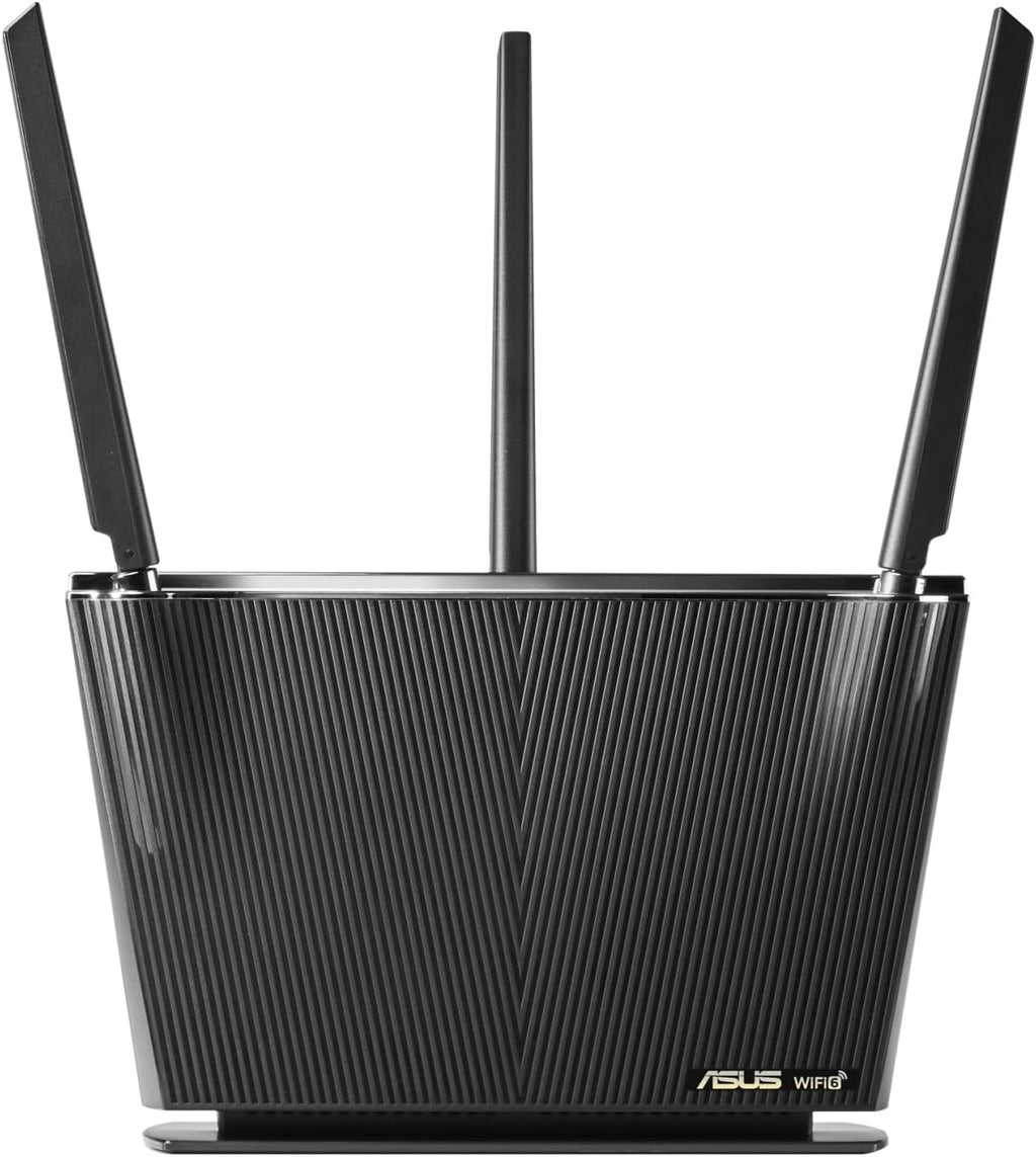 ASUS AX2700 WiFi 6 Router (RT-AX68U) - Dual Band 3x3 Wireless Internet Router with 4 Gigabit LAN Ports, Trend Micro Lifetime AiProtection, AiMesh Compatible, Parental Control, OFDMA, WAN Aggregation