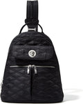 Baggallini Naples Convertible Backpack - Travel Sling Crossbody - 12' Nylon Handbag w/RFID & Padded Tablet Sleeve