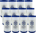 KleenWater KW810EC Whole House Sediment Water Filter Replacement Cartridge, 5 Micron, 4.5 x 9.875 Inch (12 Pack)