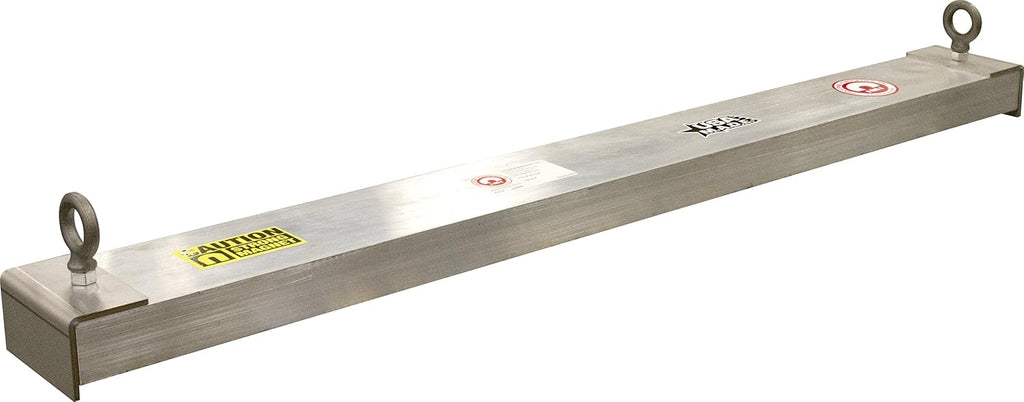 MAG-MATE YS4800 Magnetic Yard Sweeper, Aluminum and Stainless Steel Tool with Eyelet Brackets, for Lifting Metal, 6.81' L x 48' W x 2.68' H, 52 lbs.