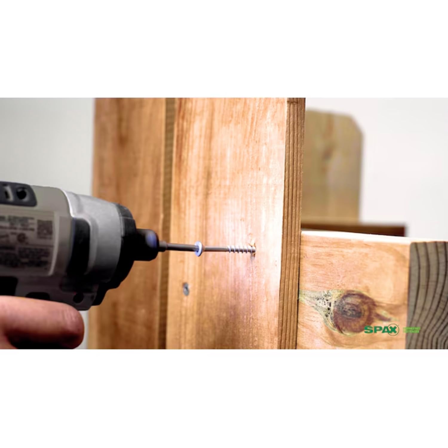 SPAX #8 x 1-1/4' Exterior Flat Head Deck Wood Screws Construction Torx T-Star Plus (2500 EA) Bulk Pail Includes 3 Bits Rust Resistant