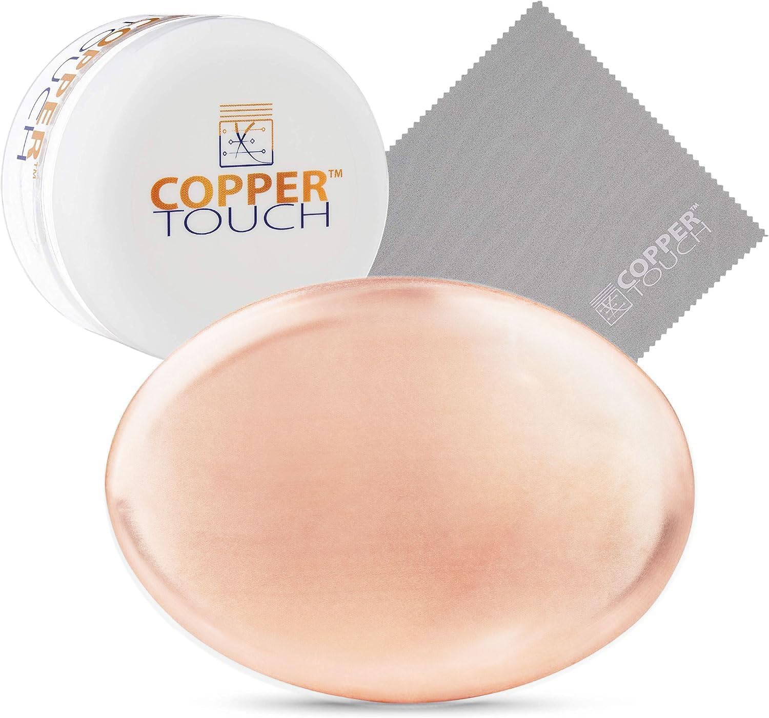 Copper Bar & Disc for Health, Wellness, Body & Hand | Adult & Kids | ADHD Tool | Anxiety Stress Relief (Pocket Sized) - 6 Pack