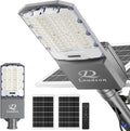 10800W Solar Street Light Outdoor Waterproof – 650,000LM Commercial Flood Light with Motion Sensor & Remote, Zero Electric Bill, IP67, for Parking Lot, Street, Court, Farm, Garage, Yard