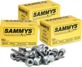 Everflow Sammys 8039957-75 DSTR 516 3/8 Inch Screw Vertical Threaded Rod Anchor Designed for Steel Structure, Steel, Electro-Zinc, Corrosion Resistance, 5/16-18 x 1-1/4 Inch Screw Length (Pack of 75)
