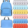 Eccliy 50 Pack Backpacks Bulk 17 Inches Back Pack Basic Backpack for Adult Lightweight Outdoor Travel Bookbags(6 Soft Color)