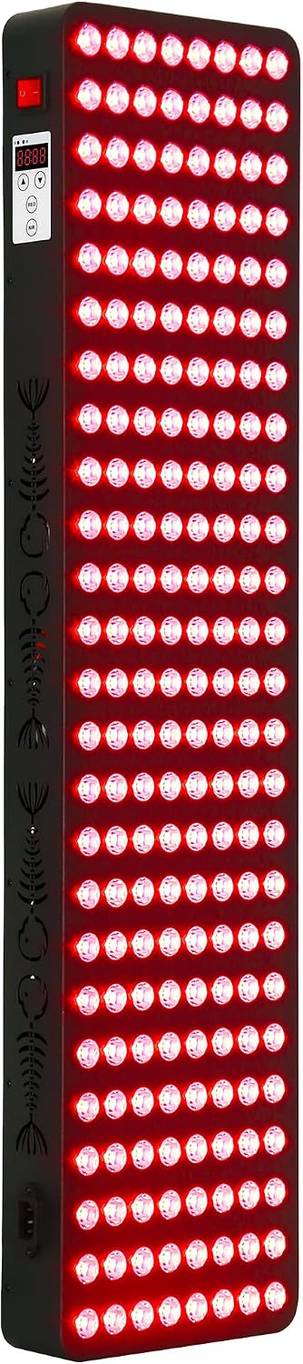 Red Light Therapy for Body Face,Extra Large Infrared Red Light Therapy Panel Full Body for Pain Relief,LED 660nm Red Light Panel & 850nm Near-Infrared Therapy Device (200 LEDs - 1000W)