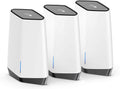 NETGEAR Orbi Pro WiFi 6 Tri-Band Mesh System for Business or Home (SXK80B3) - Router with 2 Satellite Extenders | 4 SSIDs, VLAN, QoS | Coverage up to 9,000 sq. ft., 80 Devices | AX6000 (Up to 6Gbps)