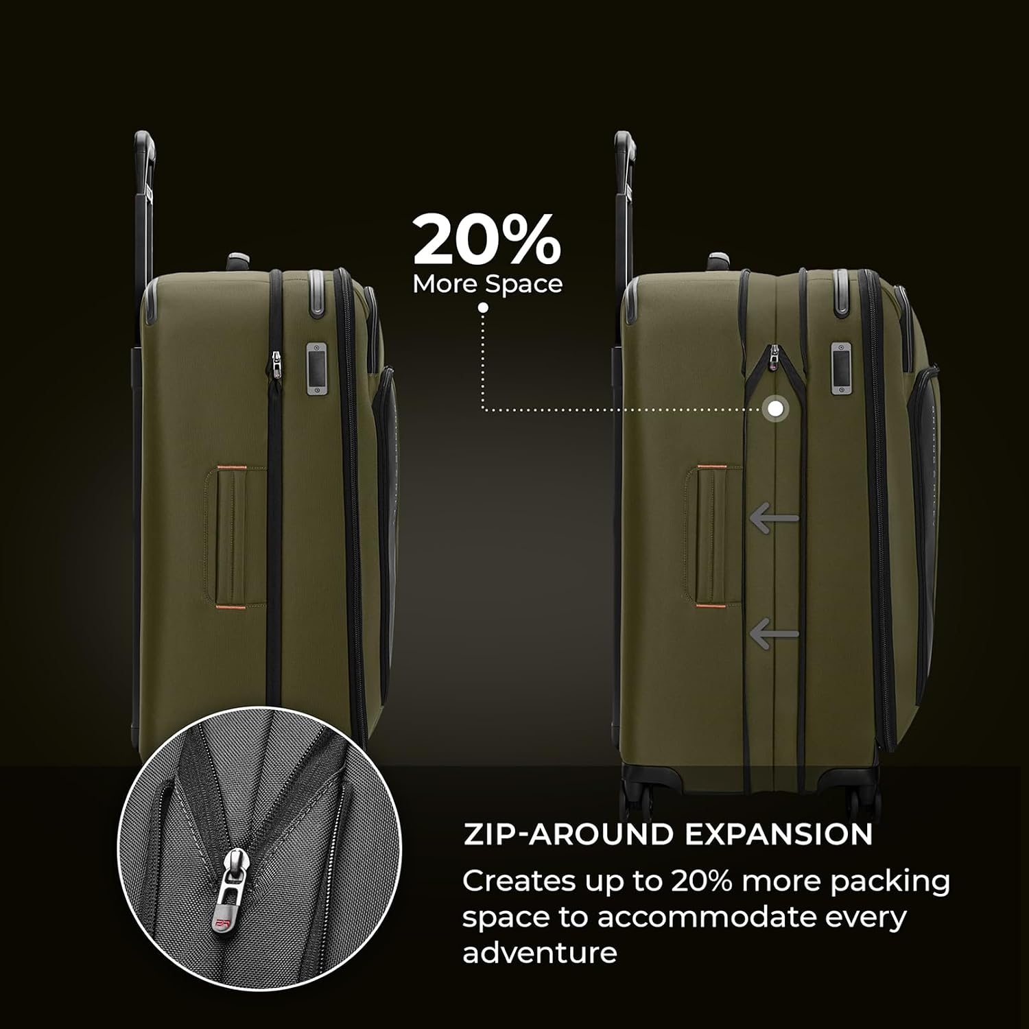 Briggs & Riley ZDX Large Expandable Spinner
