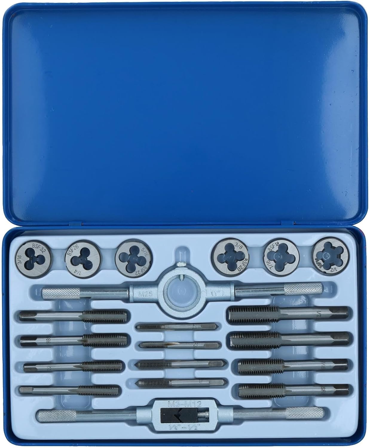 BSF + BSW Whitworth Tap And Die Sets British Standard Fine Coarse Rethreader