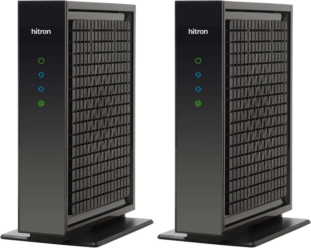 Hitron CODA56 Cable Internet Modem ONLY - DOCSIS 3.1 | 2.5 Gbps | NO WiFi - Requires Router | Xfinity/Spectrum/Cox Compatible | NOT for Fiber/DSL (Pack of 2)