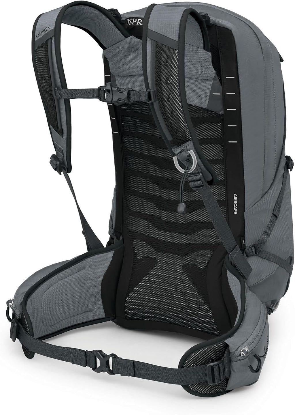 Osprey Talon 22L Men's Lightweight Hiking Backpack - Small Daypack for Travel & Camping, Phantom Grey/Dark Charcoal