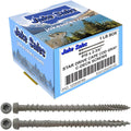 10 x 2-3/4' Cape COD Gray Composite Decking Wood Screw Torx/Star Drive Head - Exterior Coated - AQC Lumber Compatible CASE Qty 42 Boxes 3,570 Screws