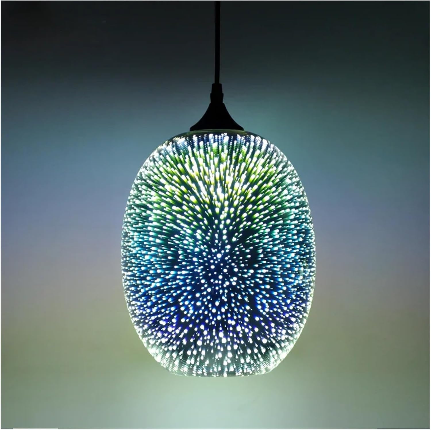 Chandelier, Nordic Colorful Glass Pendant Lights for Furniture Living Room Chandelier Decoration Modern 3D Shade Lamp Luminarias(I-15CM)