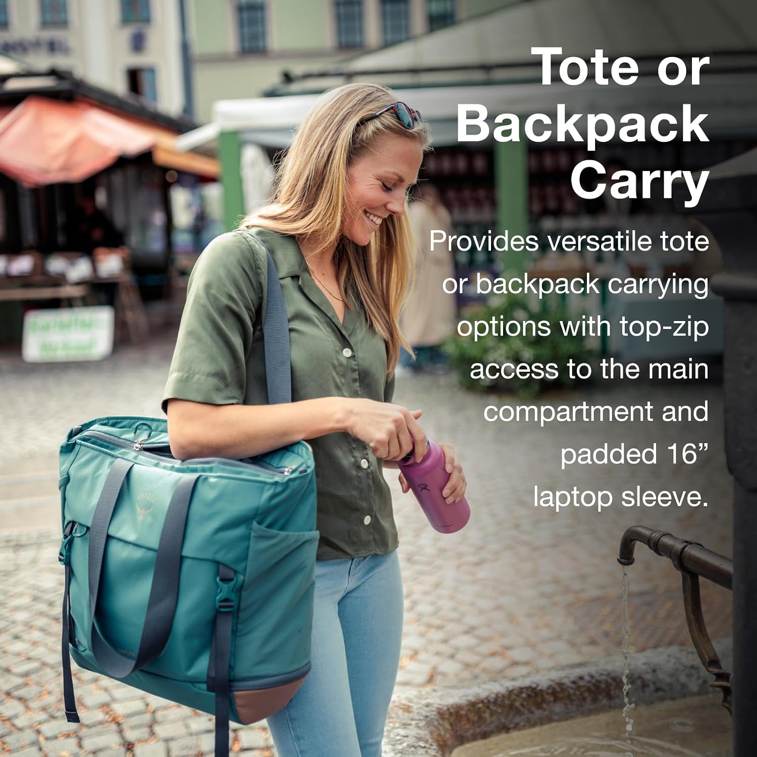 Osprey Daylite Large Tote Pack, Black
