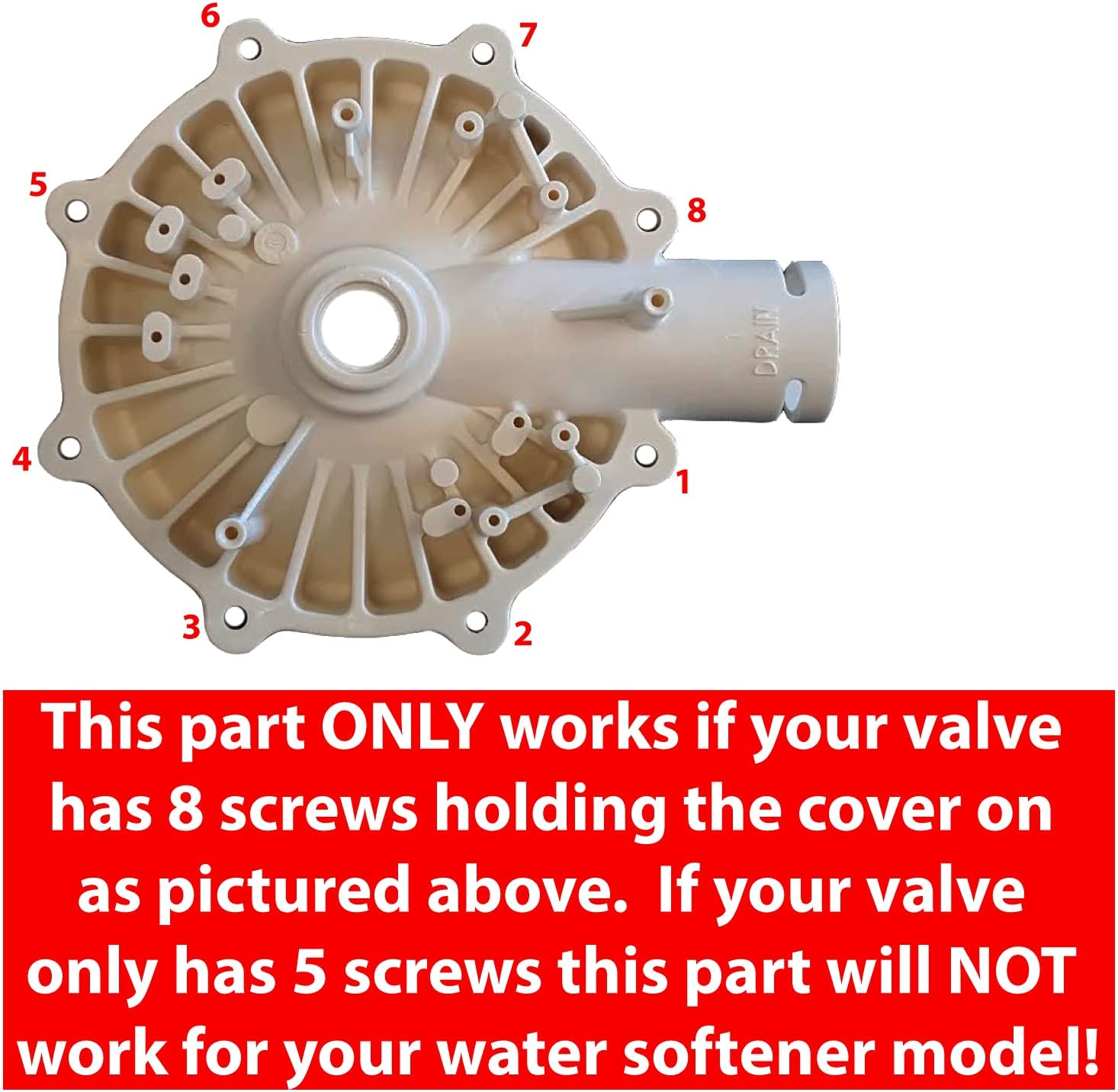 Blending Bypass Valve - WS15X10078, 7329594, 7386986 - Authentic OEM Factory Part - Bundled by Soft Water Supply with Clips and O-Rings - Adjusts Soft Water Level and Feel