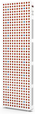 BONTANNY Red Light Therapy Full Body Panel, 480/630/660/810/830/850/1060nm Blue Red Near Infrared Light Device with 480 Dual Chip Clinical Grade LEDs, Remote Control, Timer for Face, Body, BO-2400