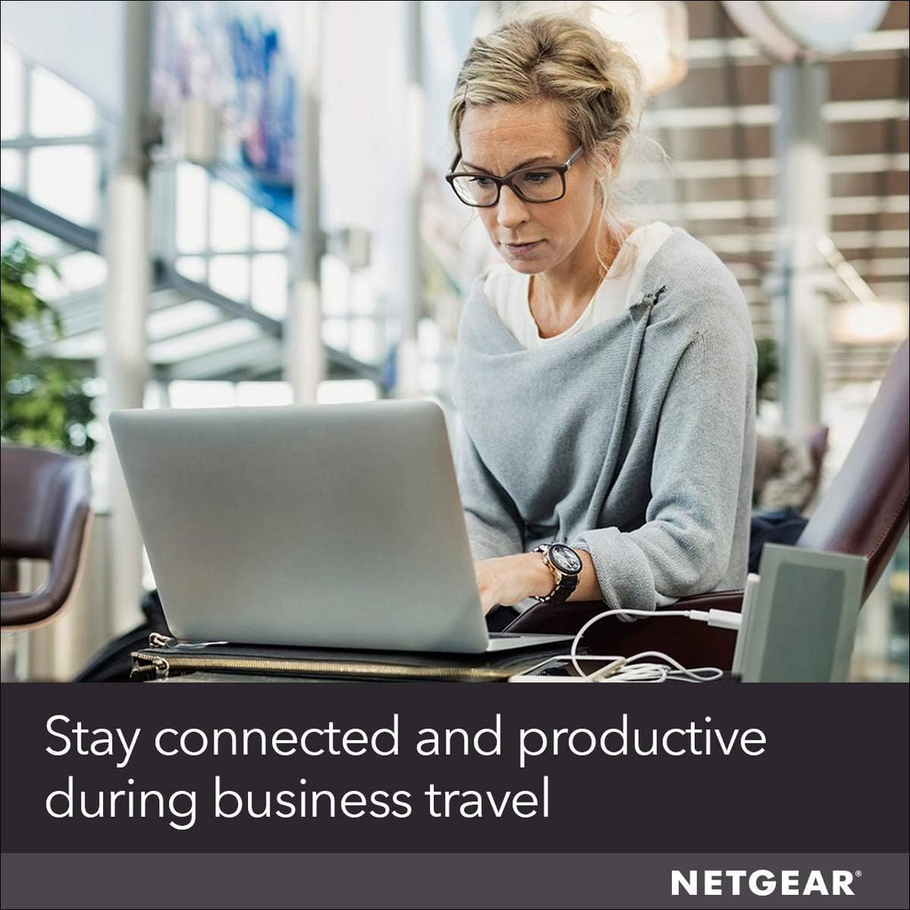 NETGEAR Mobile WiFi Hotspot | 4G LTE Router AC797-100NAS | 400Mbps Download Speed | Connect up to 15 Devices | Create a WLAN Anywhere | GSM Unlocked
