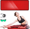 Red Light Therapy for Body, 660nm 850nm Infrared Light Therapy Pad, Wearable Wrap with Timer Remote Control for Back Shoulder Waist Knee, Infrared Light Device Home Use, 31.5' x 11.8' Large Area