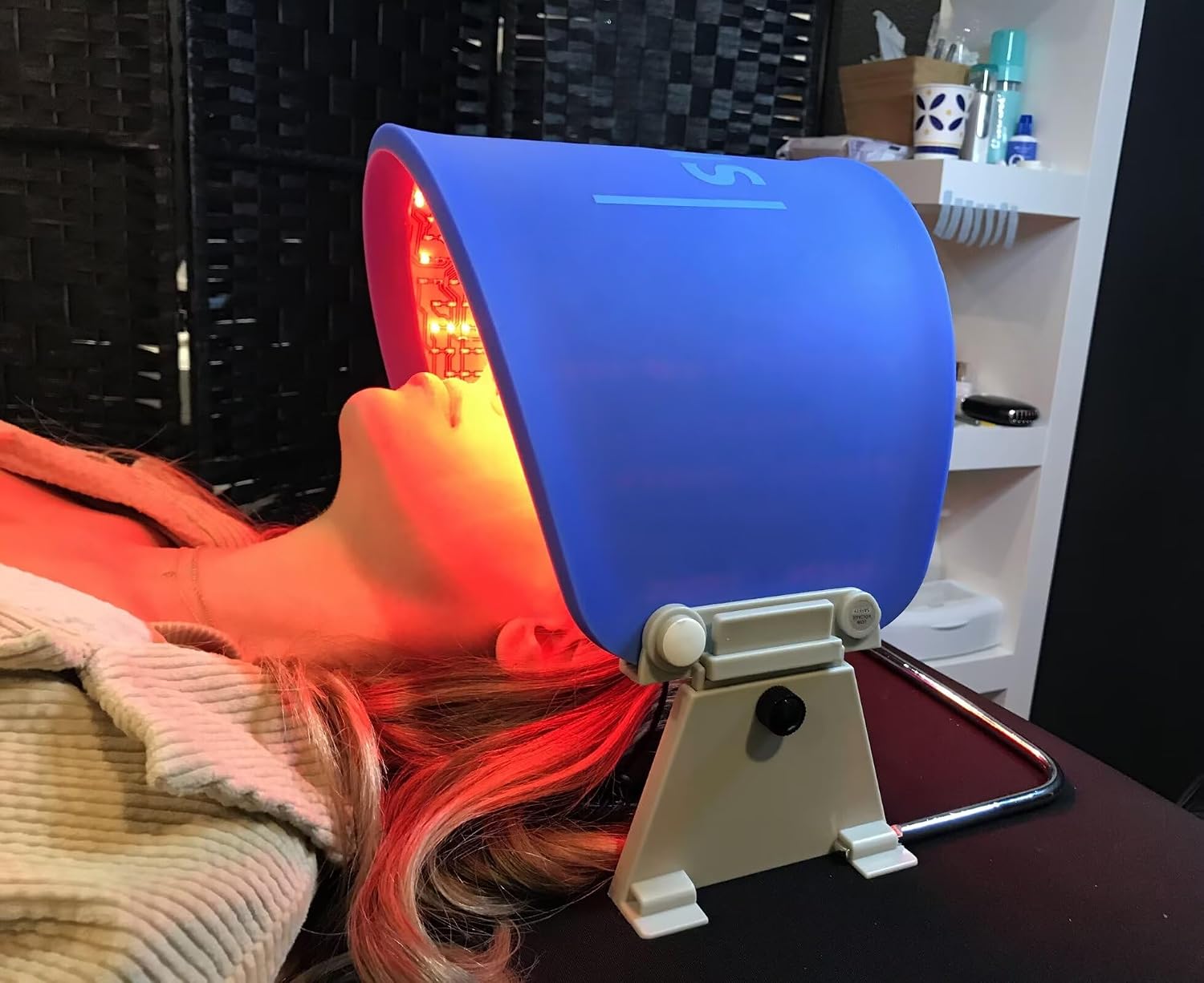 Hydraskincare LED Light Therapy Mask Photon Machine, Model FM-02
