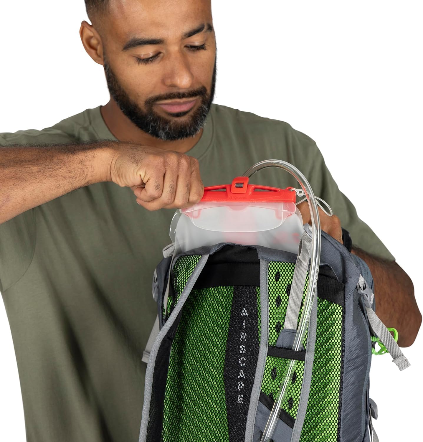 Osprey Sportlite 25L Lightweight Hiking Backpack for Men and Women, Pine Leaf Green, S/M