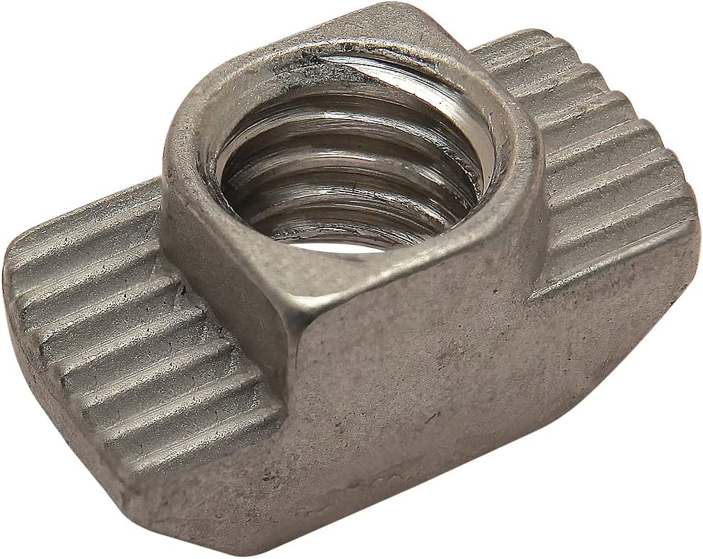 13125, 45 Series 5/16-18 Standard Drop in T-Nut Stainless Steel (100 Pack)