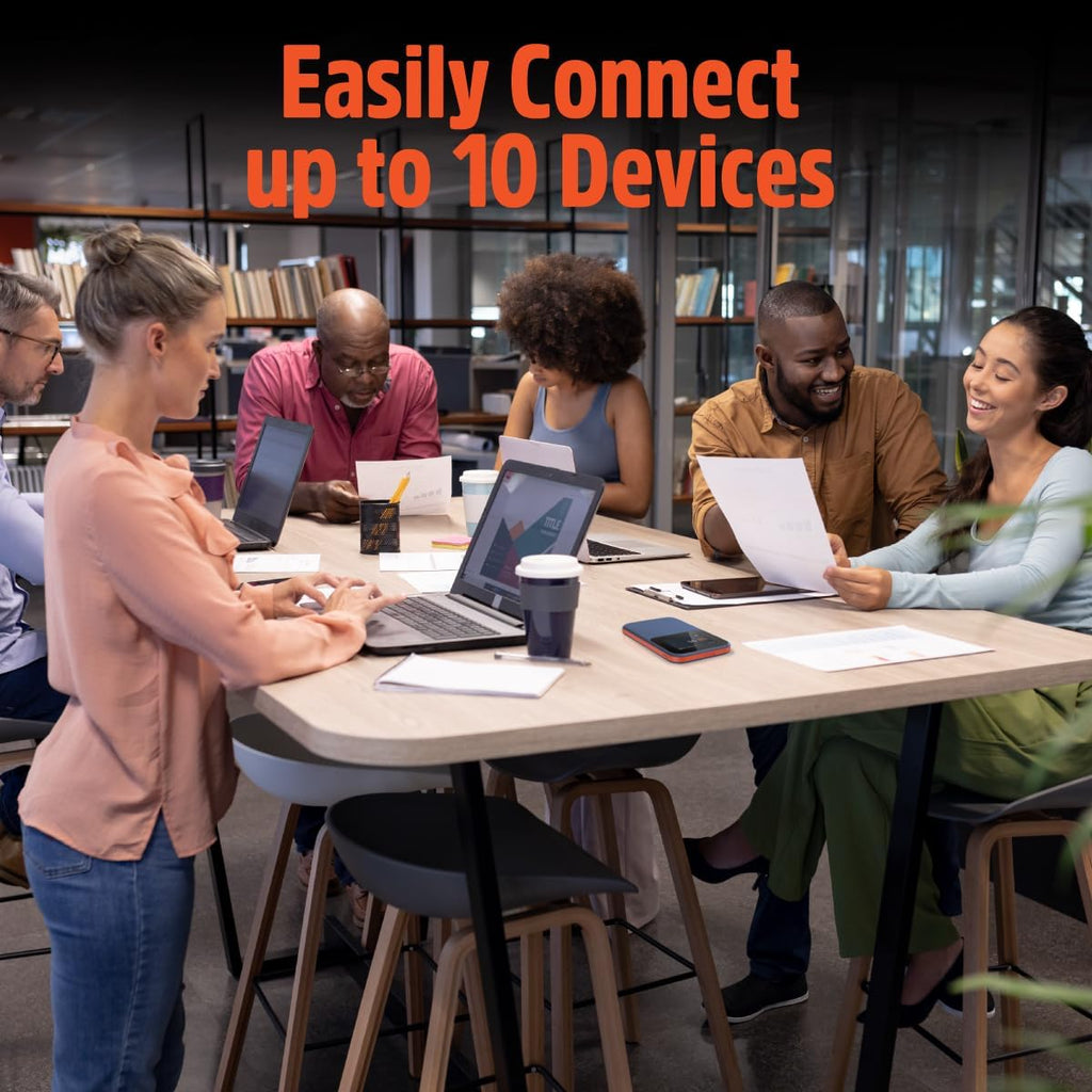 Solis Edge 5G Hotspot Device, Bundle Includes Lifetime Data (12GB Per Year) and 30GB Global Data, WiFi in 140+ Countries, Access 300+ Mobile Carriers, Portable Internet by SIMO