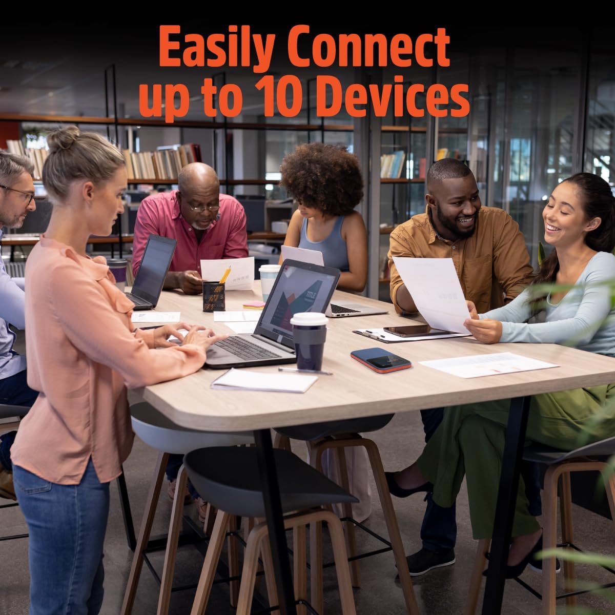 Solis Edge 5G Hotspot Device, Bundle Includes Lifetime Data (12GB Per Year) and 30GB Global Data, WiFi in 140+ Countries, Access 300+ Mobile Carriers, Portable Internet by SIMO