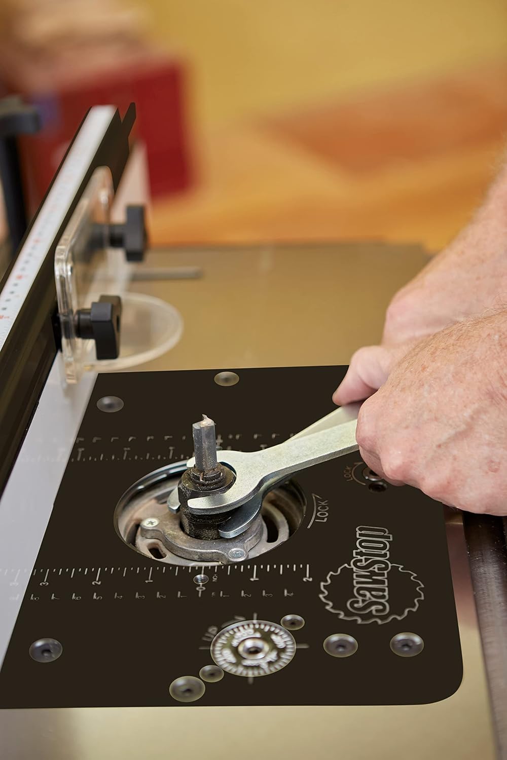 SawStop RT-LFT Four-Post Router Lift with Lock